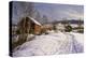 A Winter Landscape, Lillehammer-Peder Mork Monsted-Premier Image Canvas