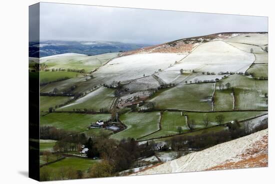 A Wintry Landscape at Springtime in Powys, Wales, United Kingdom, Europe-Graham Lawrence-Premier Image Canvas