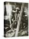 A wintry scene on the Western Front, the Somme, France, World War I, c1916-Unknown-Premier Image Canvas