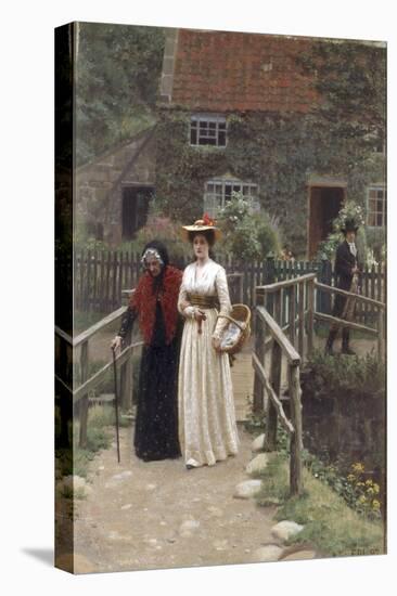 A Wistful Glance, 1897-Edmund Blair Leighton-Premier Image Canvas