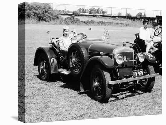 A Woman at the Wheel of a 3.6 Litre 1914 Hispano-Suiza Alfonso XIII, Sydney, Australia-null-Premier Image Canvas