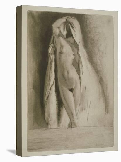 A Woman Draped in a Sheet, Illustration for 'Mitsou' by Sidonie-Gabrielle Colette (1873-1954) Publi-Edgar Chahine-Premier Image Canvas