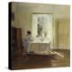 A Woman Seated at a Table by a Window-Carl Holsoe-Premier Image Canvas