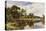 A Wooded River Landscape with Cattle-Henry Parker-Premier Image Canvas