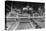 A Worker Stands over a Rock or Gravel Processing Facility, Ca. 1910-null-Premier Image Canvas