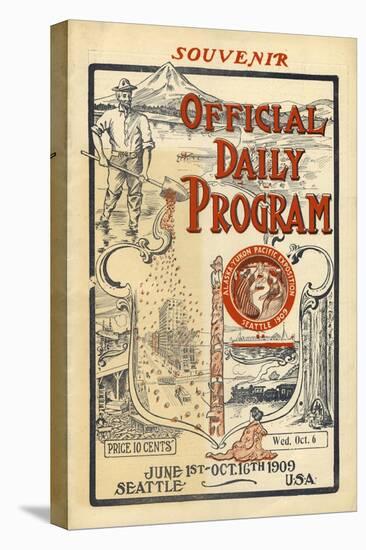A.Y.P.E. Official Daily Program, 1909-null-Premier Image Canvas