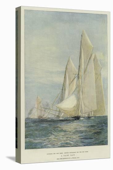 A Yacht Race-William Lionel Wyllie-Premier Image Canvas