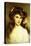 A Young Beauty with Flowers in Her Hair-Albert Lynch-Premier Image Canvas