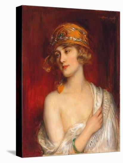 A Young Beauty-Albert Lynch-Premier Image Canvas