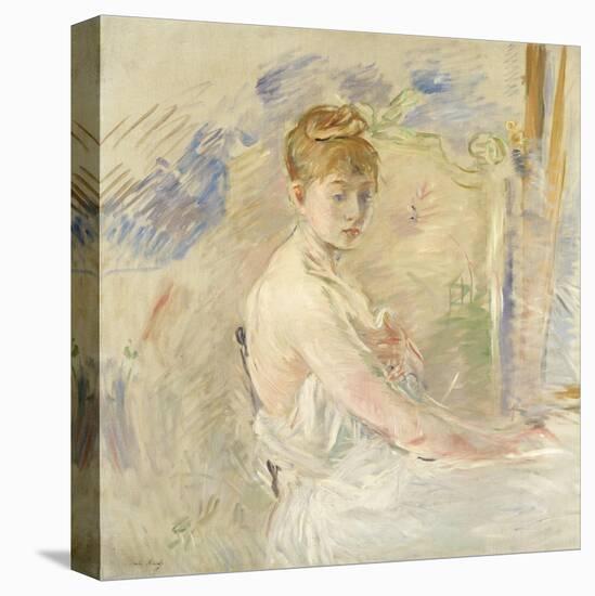 A Young Girl from the East (Mlle. Euphrasie)-Berthe Morisot-Premier Image Canvas