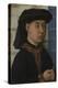 A Young Man Holding a Ring, C. 1450-Jan van Eyck-Premier Image Canvas