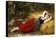 A Young Peasant Girl, Sleeping, 1874-Leon Bazile Perrault-Premier Image Canvas