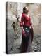 A Young Spanish Woman Wearing Traditional Flamenco Dress-Steven Boone-Premier Image Canvas