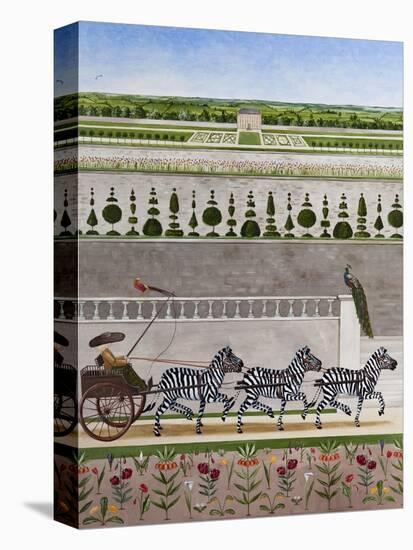 A Zeal of Zebras-Rebecca Campbell-Premier Image Canvas