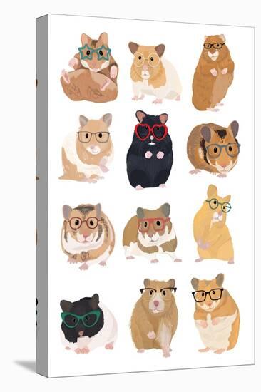 A1 Hamsters in Glasses-Hanna Melin-Premier Image Canvas