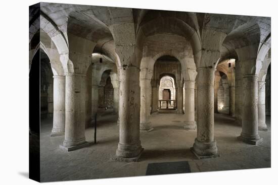 Ab 1001, Blick in Die Rotunde, Dijon, Abteikirche St-B-Achim Bednorz-Premier Image Canvas