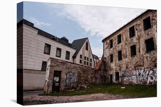 Abandoned and Ruined Buildings-dabldy-Premier Image Canvas