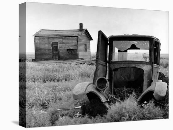 Abandoned Farm in Dust Bowl-Alfred Eisenstaedt-Premier Image Canvas