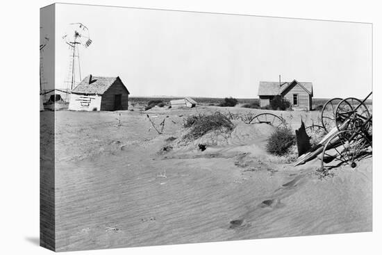 Abandoned Farms during the Dust Bowl-null-Premier Image Canvas