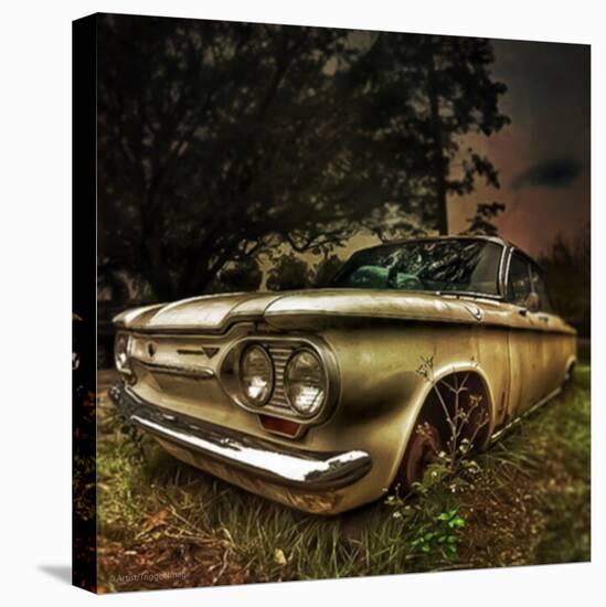 Abandoned Old Car in USA-null-Premier Image Canvas