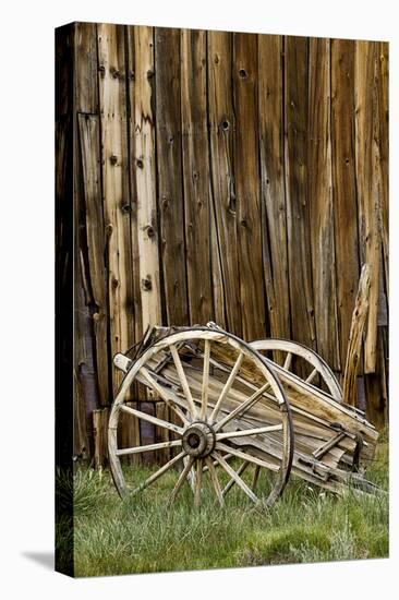 Abandoned wooden wagon, Bodie State Historic Park, California-Adam Jones-Premier Image Canvas