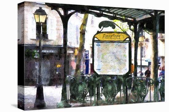 Abbesses Subway Paris-Philippe Hugonnard-Premier Image Canvas