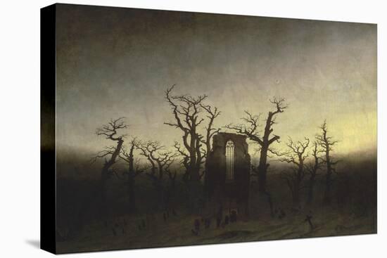 Abbey in the Oak Forest-Caspar David Friedrich-Premier Image Canvas