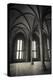 Abbey interior, Mont Saint-Michel monastery, Normandy, France-Russ Bishop-Premier Image Canvas