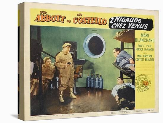 Abbott and Costello Go to Mars, 1953-null-Stretched Canvas