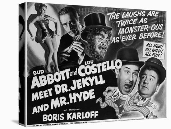 Abbott and Costello Meet Dr. Jekyll and Mr. Hyde, 1953-null-Stretched Canvas
