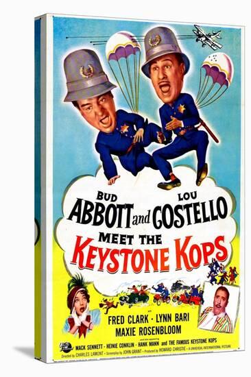 Abbott and Costello Meet the Keystone Kops-null-Stretched Canvas