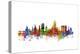 Aberdeen Scotland Skyline-Michael Tompsett-Stretched Canvas