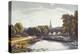 Abingdon Bridge and Church. from 'A Series of Picturesque Views of the River Thames'-William Havell-Premier Image Canvas