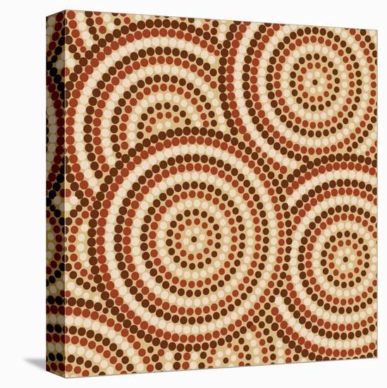 Aboriginal Abstract Art-Piccola-Stretched Canvas