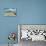 Above and Underwater Photograph, a Large Stingray in Shallow Waters Near Staniel Cay, Bahamas-James White-Premier Image Canvas displayed on a wall