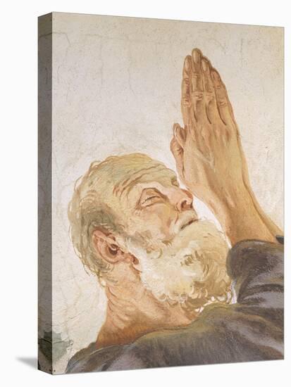 Abraham and Angels-Giambattista Tiepolo-Premier Image Canvas