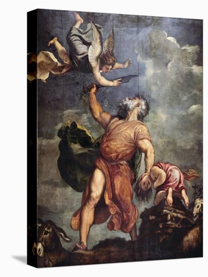 Abraham and Isaac, 1543-Titian (Tiziano Vecelli)-Premier Image Canvas