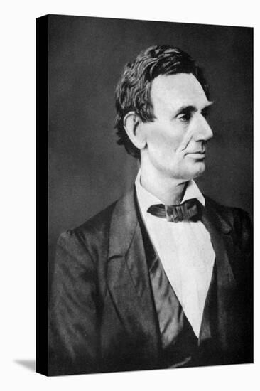 Abraham Lincoln, 16th President of the United States, 1860S-Alexander Hessler-Premier Image Canvas