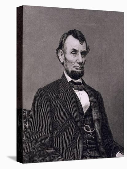 Abraham Lincoln, 16th President of the United States of America-Mathew Brady-Premier Image Canvas