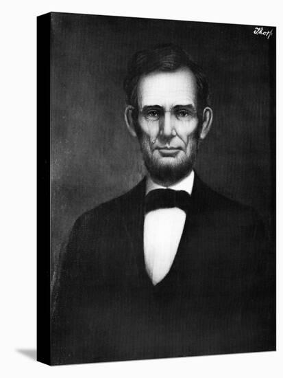 Abraham Lincoln, 16th President of the United States-Freeman Thorp-Premier Image Canvas