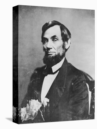 Abraham Lincoln, 1861-Mathew Brady-Premier Image Canvas