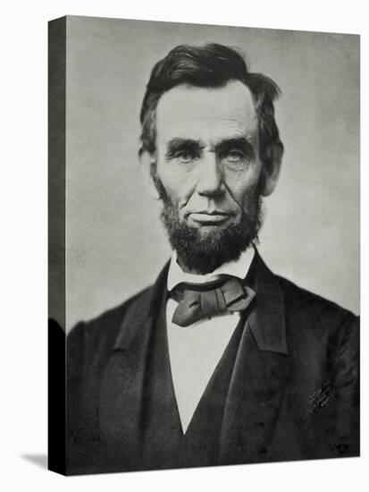 Abraham Lincoln, Head and Shoulders-null-Premier Image Canvas