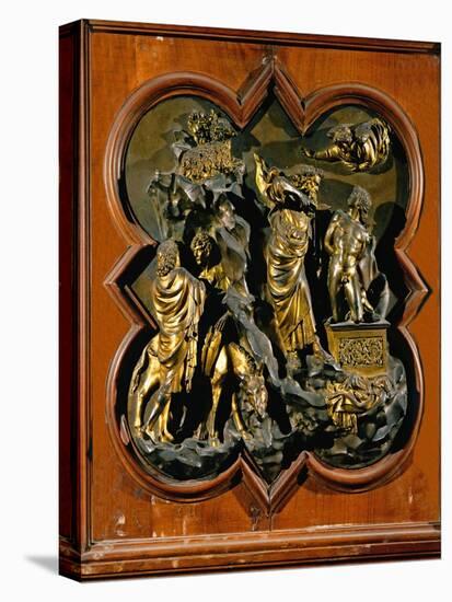 Abraham's Sacrifice of Isaac, Bronze Relief, 1401-Lorenzo Ghiberti-Premier Image Canvas