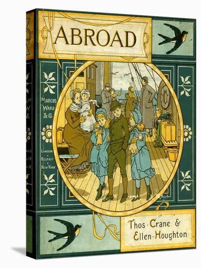 Abroad - book cover-Thomas Crane-Premier Image Canvas