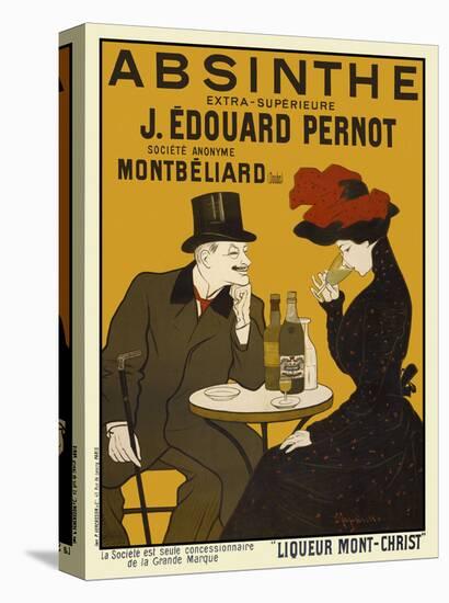 Absinthe. Liqueur Mont-Christ-Leonetto Cappiello-Stretched Canvas