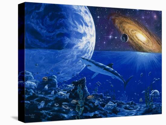 Abstract Artwork of the Evolution of Life-Chris Butler-Premier Image Canvas