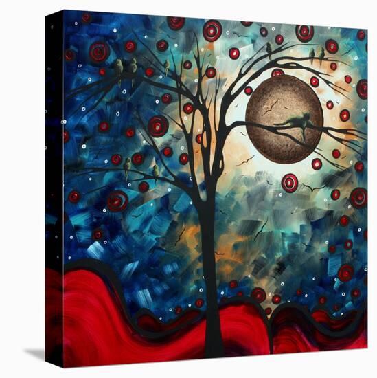 Abstract Bird Cat-Megan Aroon Duncanson-Stretched Canvas