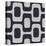 Abstract Black And White Pavement Pattern-cienpies-Stretched Canvas