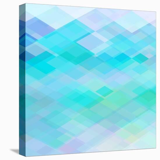 Abstract Blue Background-epic44-Stretched Canvas