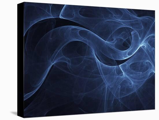 Abstract Blue Illustration-null-Premier Image Canvas